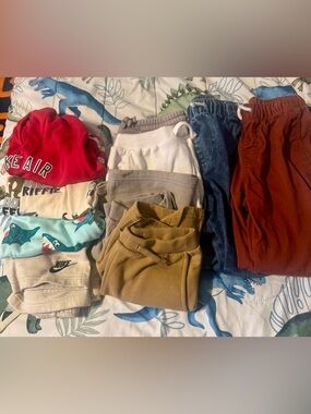 Kids Bundle Casual Pull-On Jogger Pants/shorts/jeans